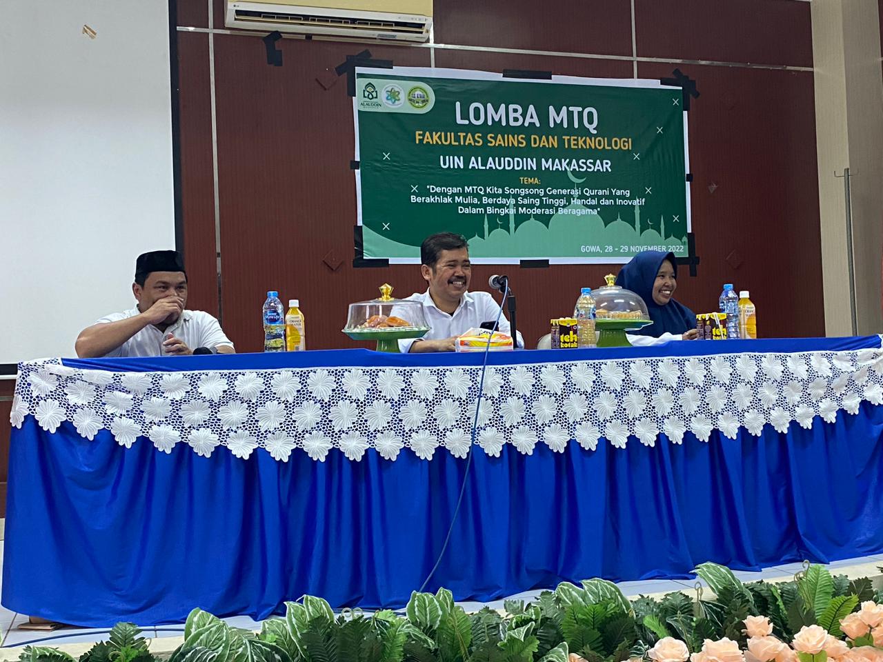 Gambar FST UIN Makassar Gelar MTQ, Integrasi Ilmu untuk Lahirkan Cendikiawan Muslim