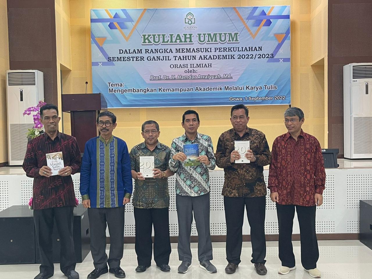 Gambar FTK UIN Alauddin Gelar Kuliah Umum, Dekan Harap Mahasiswa Jadi Aktivis Profetik