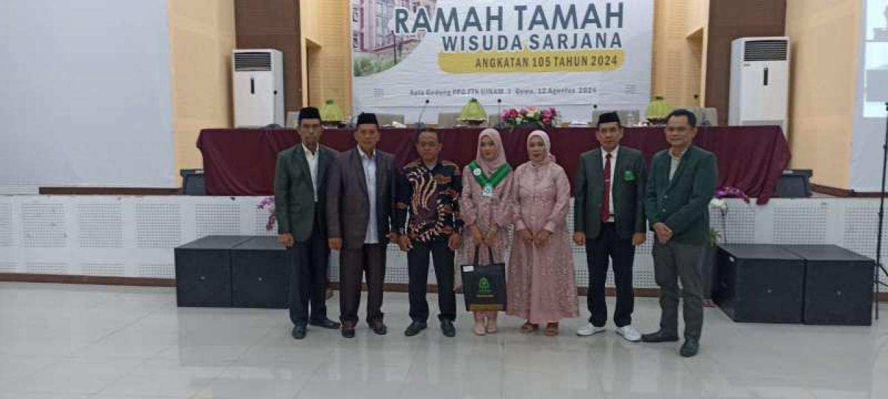 Gambar FTK UIN Alauddin Nobatkan Nurul Fajri Ningsih  Lulusan Terbaik Wisuda Angkatan 105