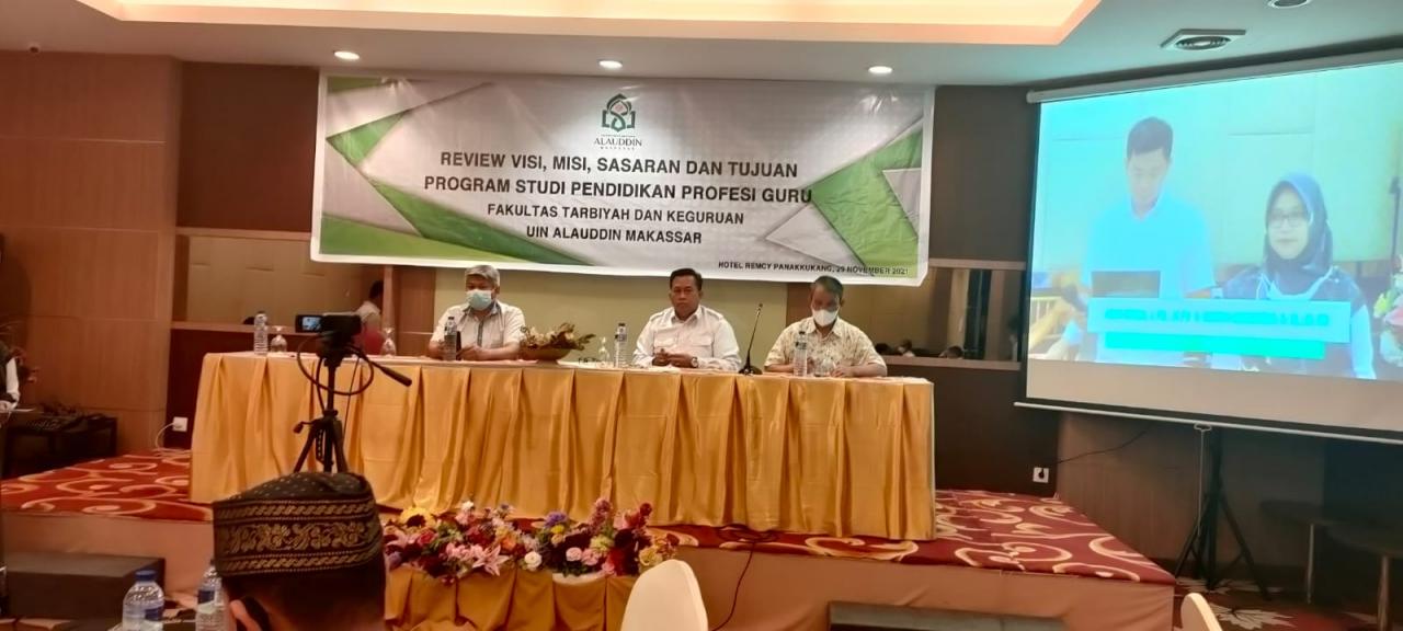 Gambar FTK UIN Alauddin Review Visi Misi Prodi Pendidikan Profesi Guru
