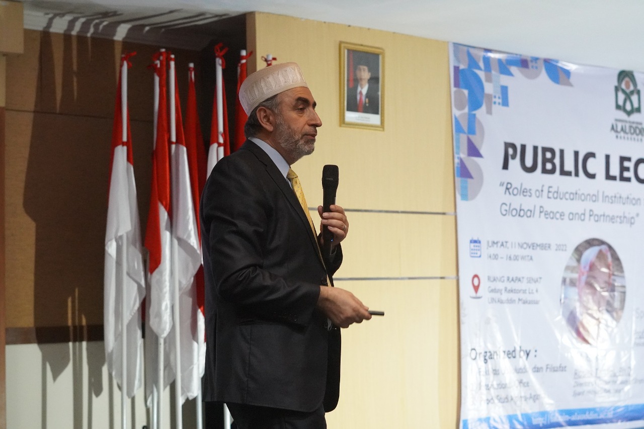 Gambar FUF UIN Makassar Gelar Kuliah Umum Bahas Perdamaian dan Kemitraan Global