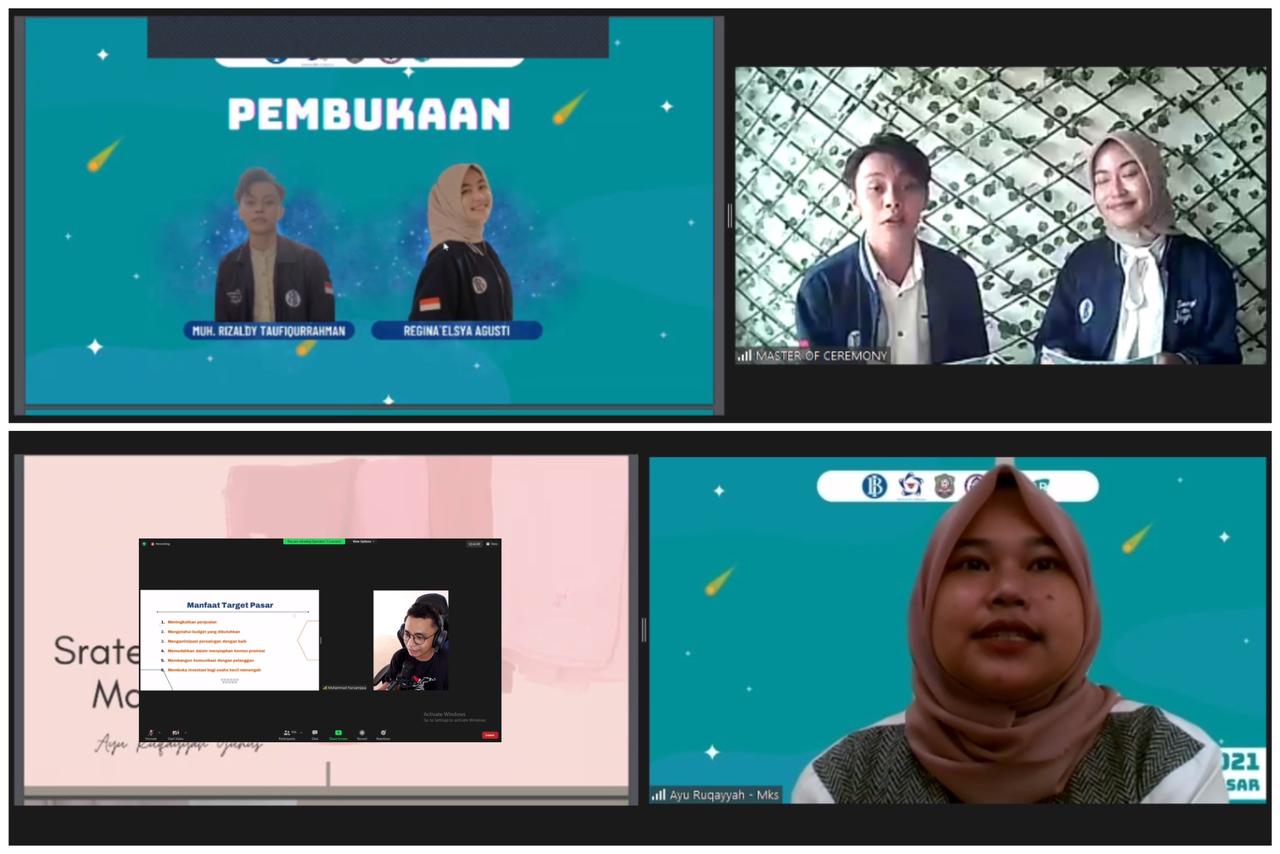 Gambar Gebyar 2021 GenBI UIN Alauddin Usung Tema The Rise of Millenials