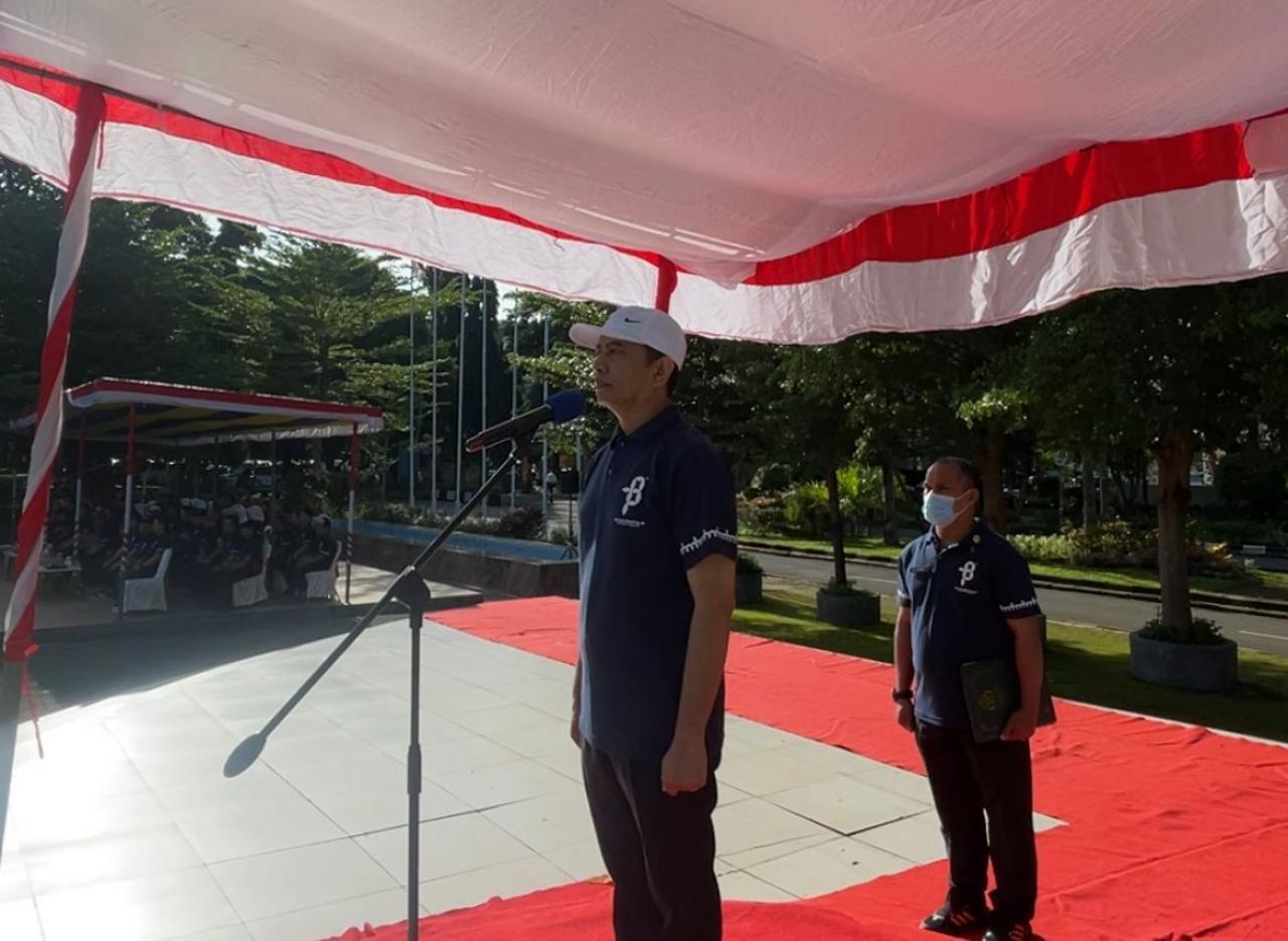 Gambar Gelar Apel HAB 78, Rektor UIN Alauddin Makassar Ingatkan ASN Jaga Netralitas