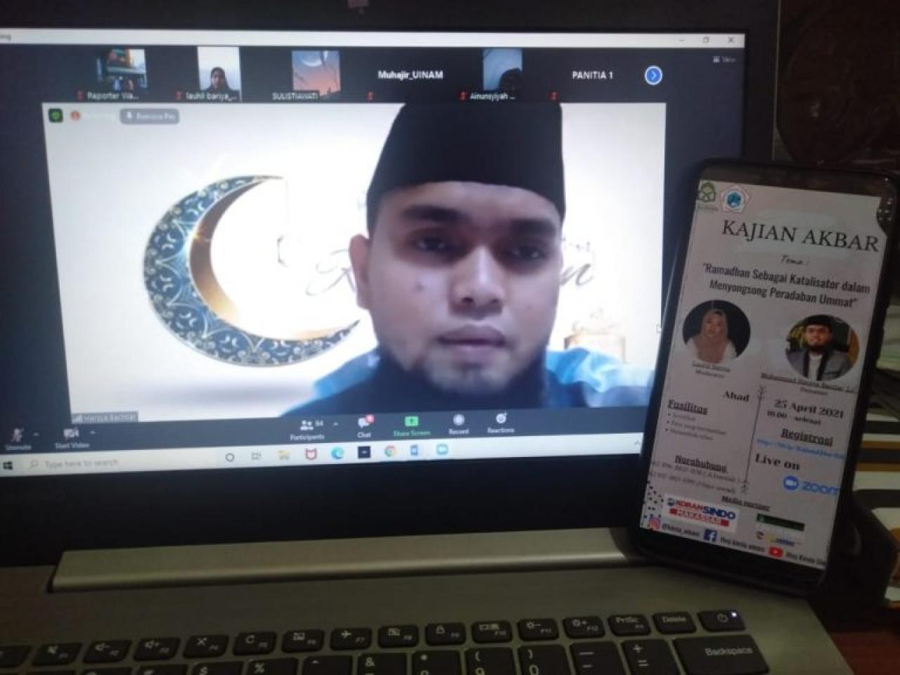 Gambar Gelar Kajian Akbar, HMJ Kimia Bahas Peradaban Umat