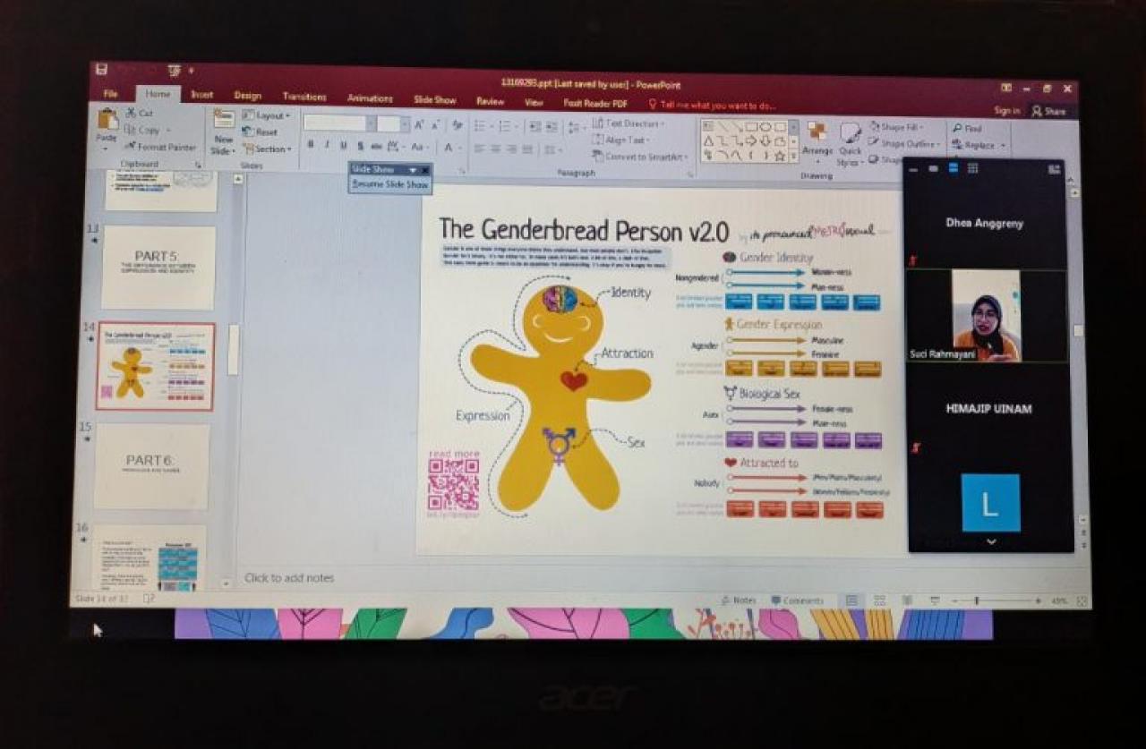 Gambar Gelar Kajian Rutin Keperempuanan, HMJ IP Bahas Isu Kekerasan Seksual