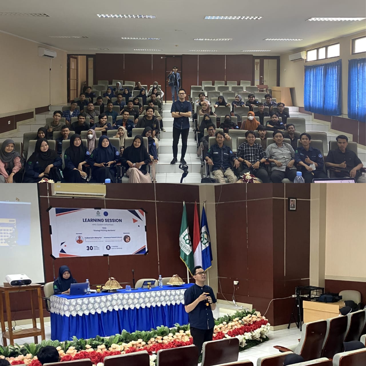 Gambar Gelar Learning Session, HMJ SI Bahas Strategi Pitching Ide Bisnis