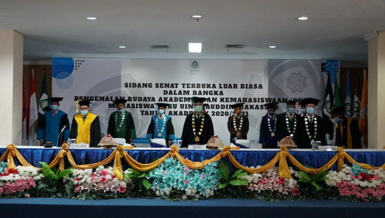 Gambar Gelar PBAK Daring, UIN Alauddin Terima 5333  Mahasiswa Baru