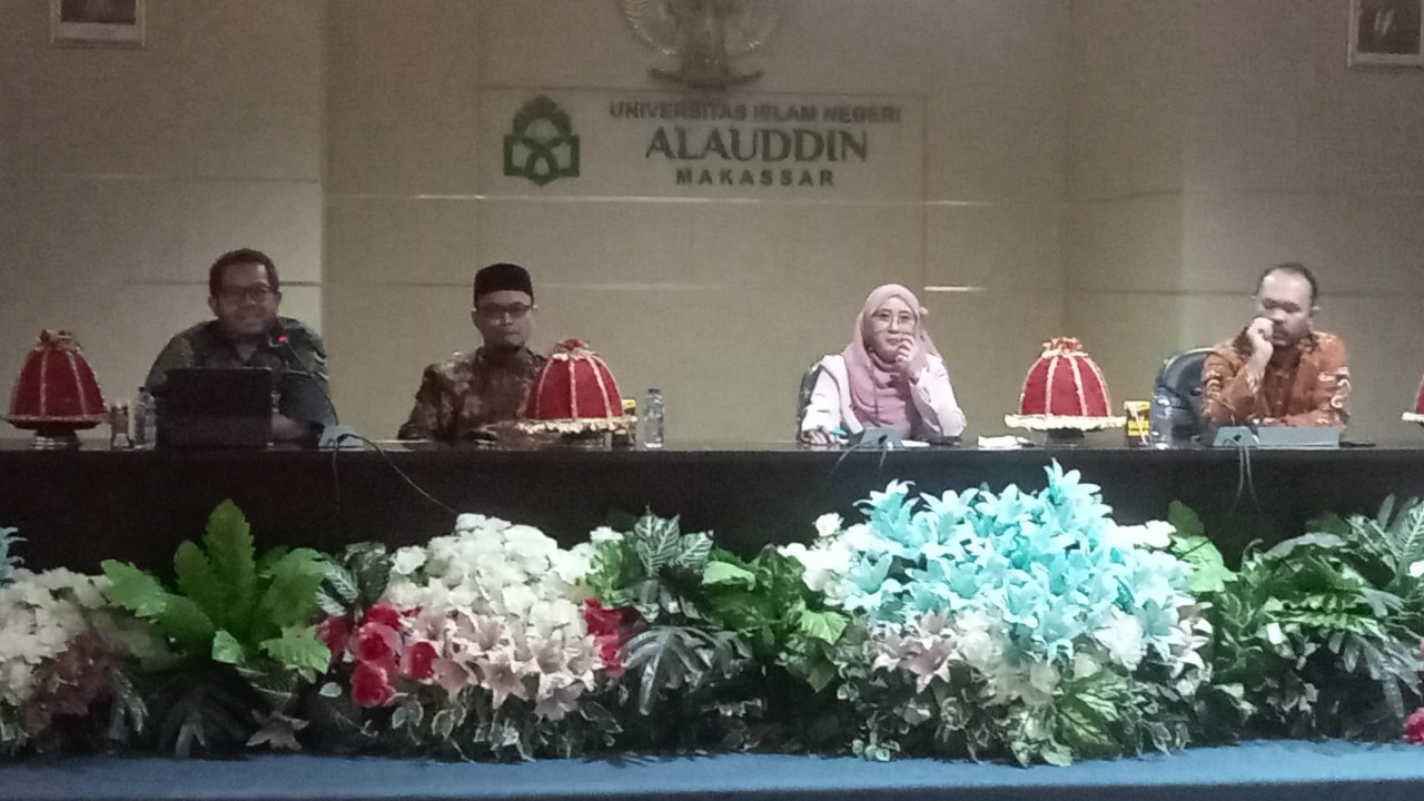 Gambar Gelar Seminar Nasional, Prodi Manajemen UIN Makassar Bahas Aspek Halal Saham Syariah  UIN Alauddin O