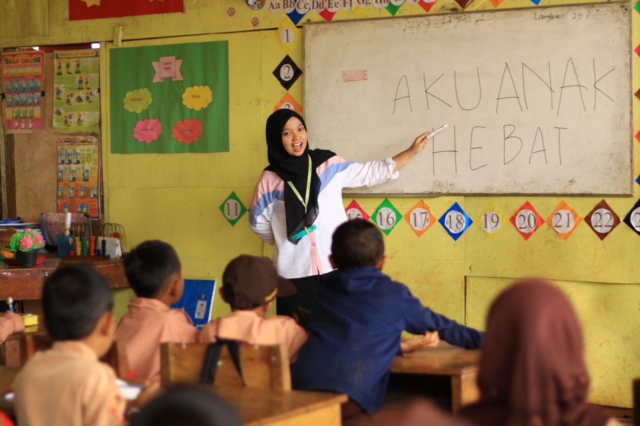 Gambar Gerakan Pengabdian Pendidikan, Prodi PGMI UIN Alauddin Mengajar di Gowa Wujudkan Generasi Cerdas dar