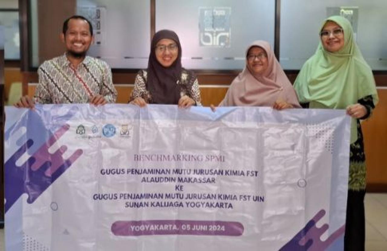 Gambar GPM Prodi Kimia UIN Alauddin Makassar Benchmarking di 3 Kampus Yogyakarta
