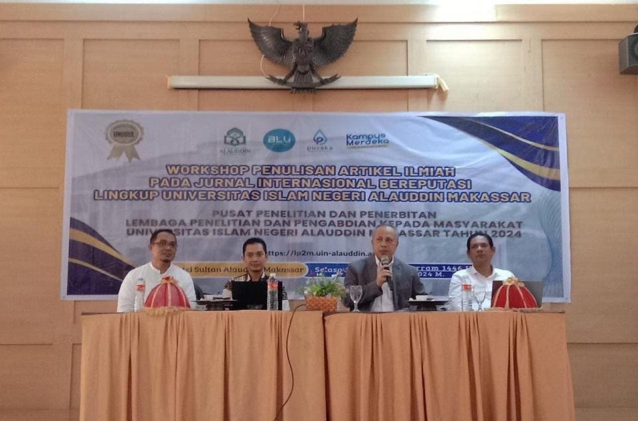 Gambar Hadiri Workshop Penulisan Puslitpen LP2M, WR l: Ini Penting Tingkatkan Kualitas Publikasi Jurnal