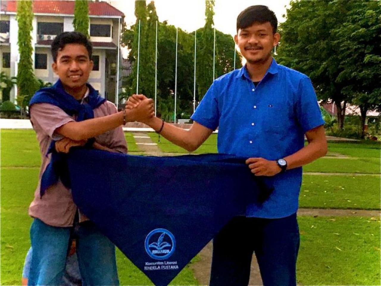 Gambar Hajar Aswad Jadi Nahkoda Baru Komunitas Literasi Jendela Pustaka