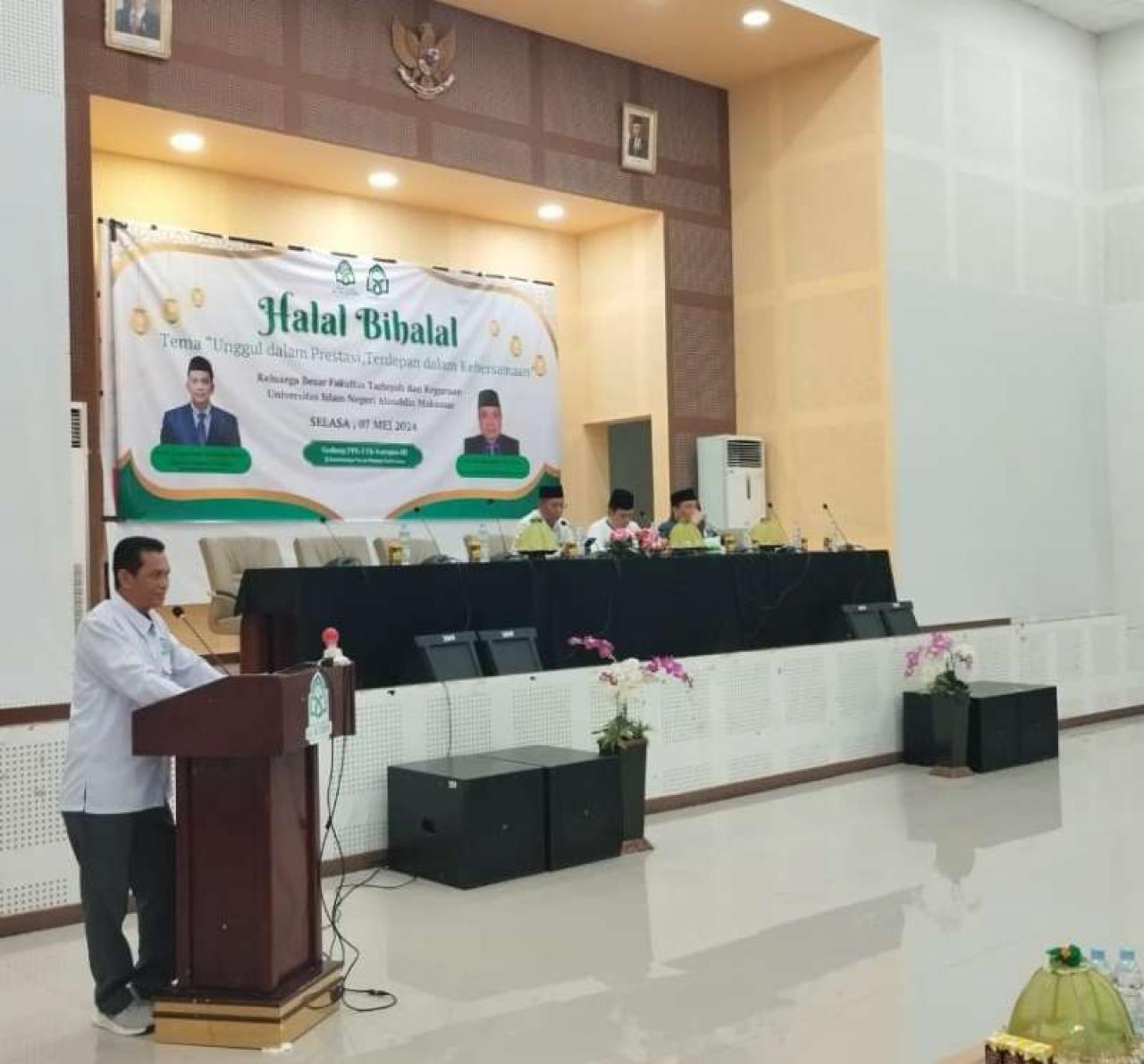 Gambar Halalbihalal FTK UIN Alauddin, Unggul dalam Prestasi, Terdepan dalam Kebersamaan