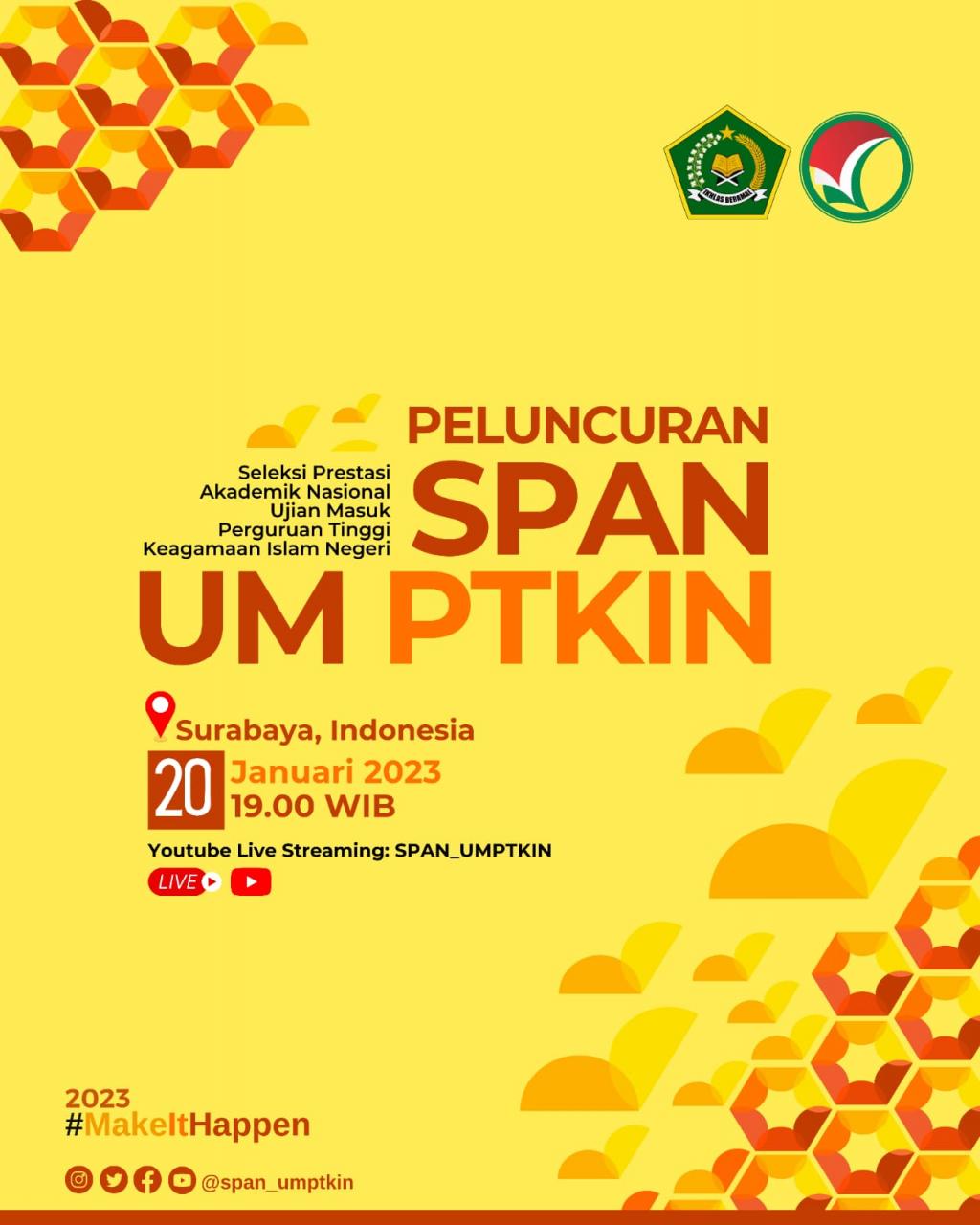 Gambar Hari ini! Penerimaan Mahasiswa Baru PTKIN (UIN, IAIN & STAIN) Akan Diluncurkan Menteri Agama