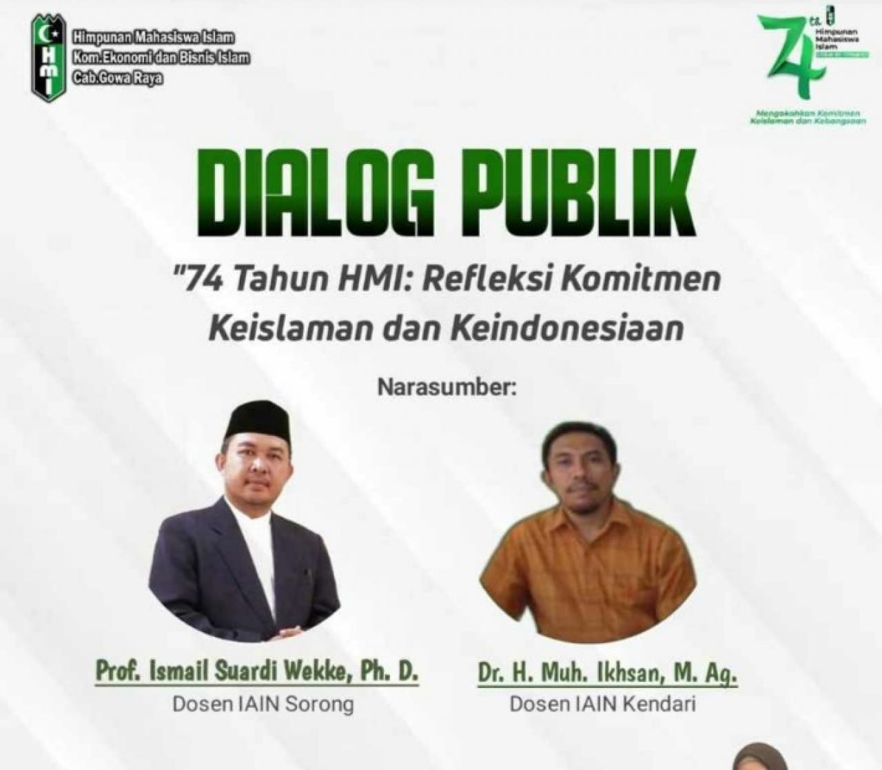 Gambar HMI Komisariat FEBI Gelar Dialog Publik