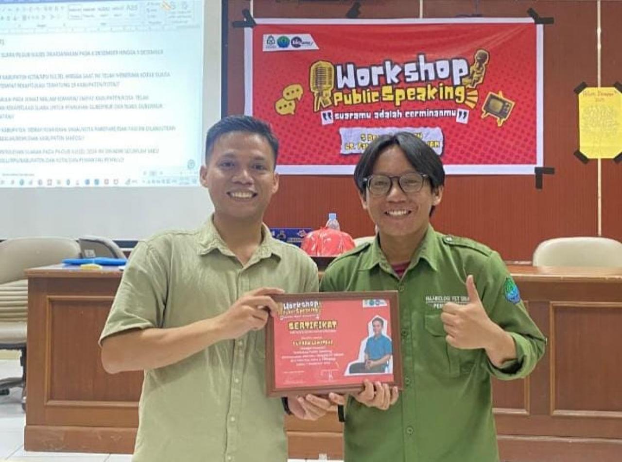Gambar HMJ Biologi Latih Mahasiswa Public Speaking Melalui Workshop