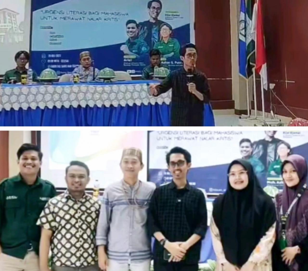 Gambar HMJ Biologi UIN Alauddin Asah Nalar Kritis Melalui Seminar Literasi