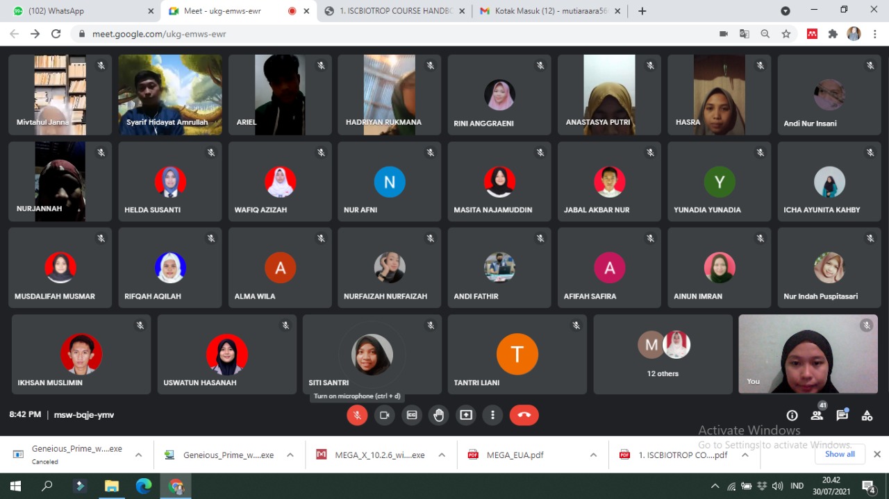 Gambar HMJ Biologi UIN Alauddin Kajian Keislaman, Singgung Peradaban Islam