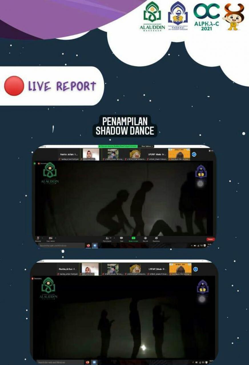 Gambar HMJ Farmasi Sukses Gelar Alpha-C 2021, Peserta dari UIN Alauddin Sabet Kategori Poster Favorit