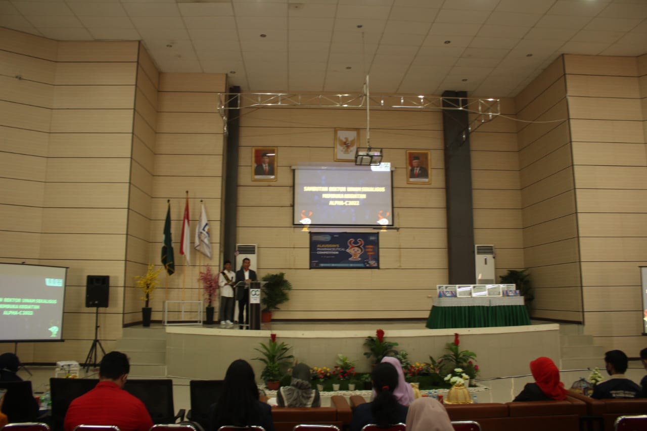 Gambar HMJ Farmasi UIN Makassar Gelar Alauddin’s Pharmaceutical Competition & Confrerences