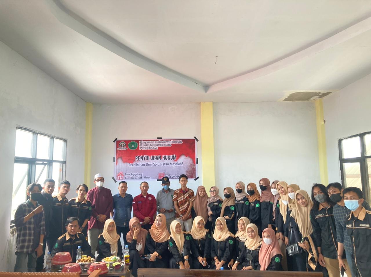 Gambar HMJ HKI UIN Alauddin Penyuluhan Hukum di Maros, Usung Tema Pernikahan Dini