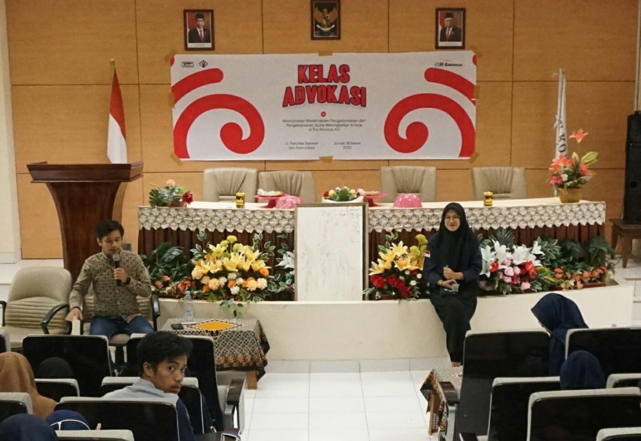 Gambar HMJ Ikom UIN Alauddin Gelar Kelas Advokasi, Bahas Era 4.0