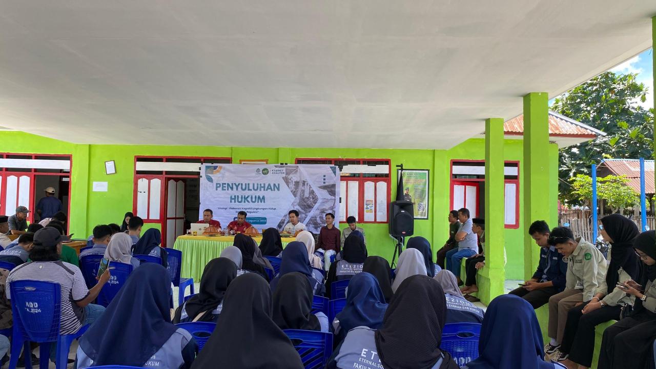Gambar HMJ Ilmu Hukum Lakukan Penyuluhan Hukum di Jeneponto