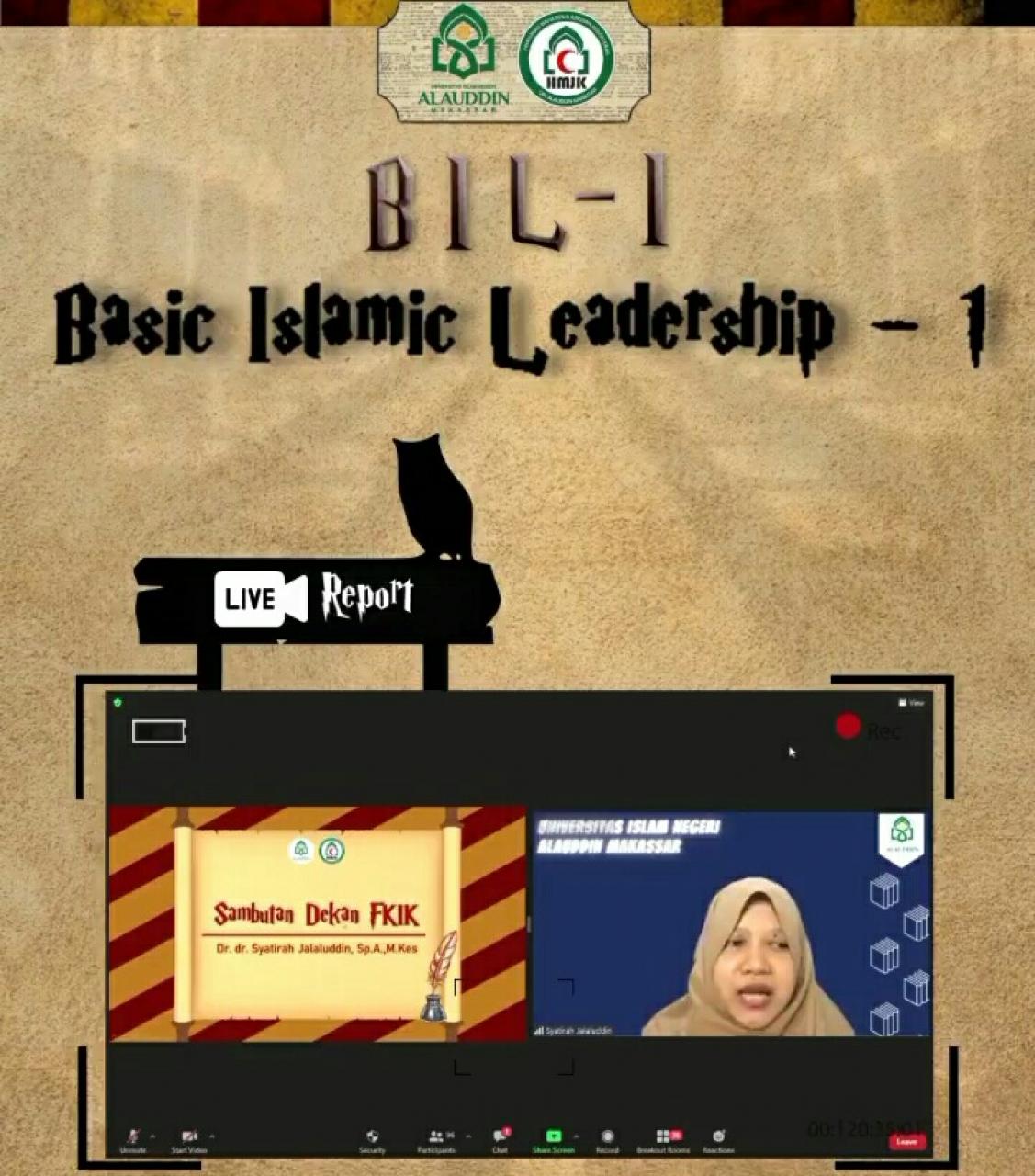 Gambar HMJ Kedokteran UIN Alauddin Gelar Basic Islamic Leadership