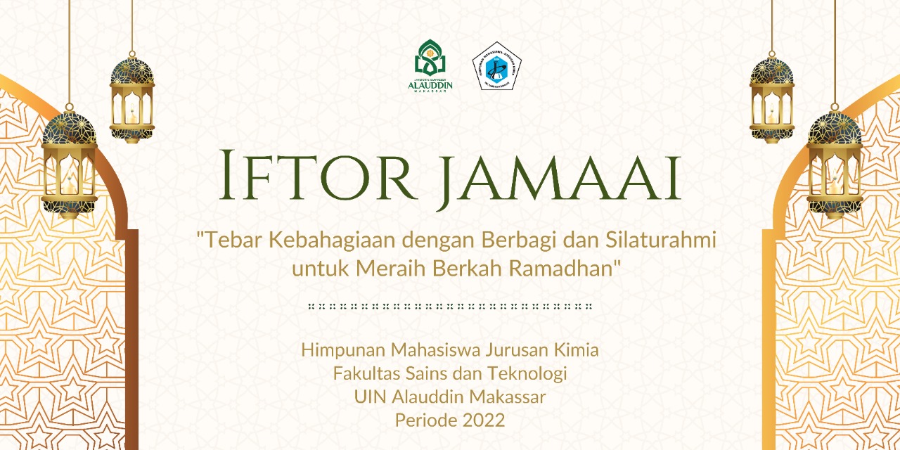 Gambar HMJ Kimia FST UIN Alauddin Makassar Adakan Ifhtor Jama'i