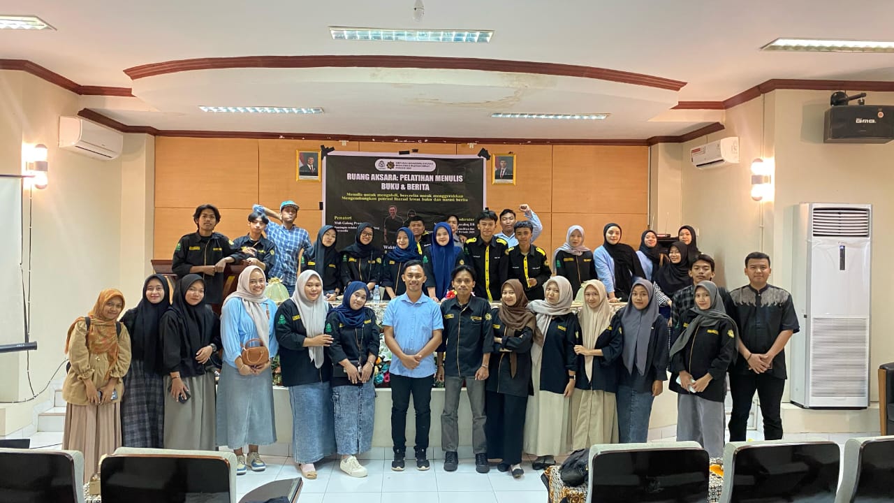 Gambar HMJ MHU Menggelar Pelatihan Menulis Buku dan Berita melalui Ruang Aksara