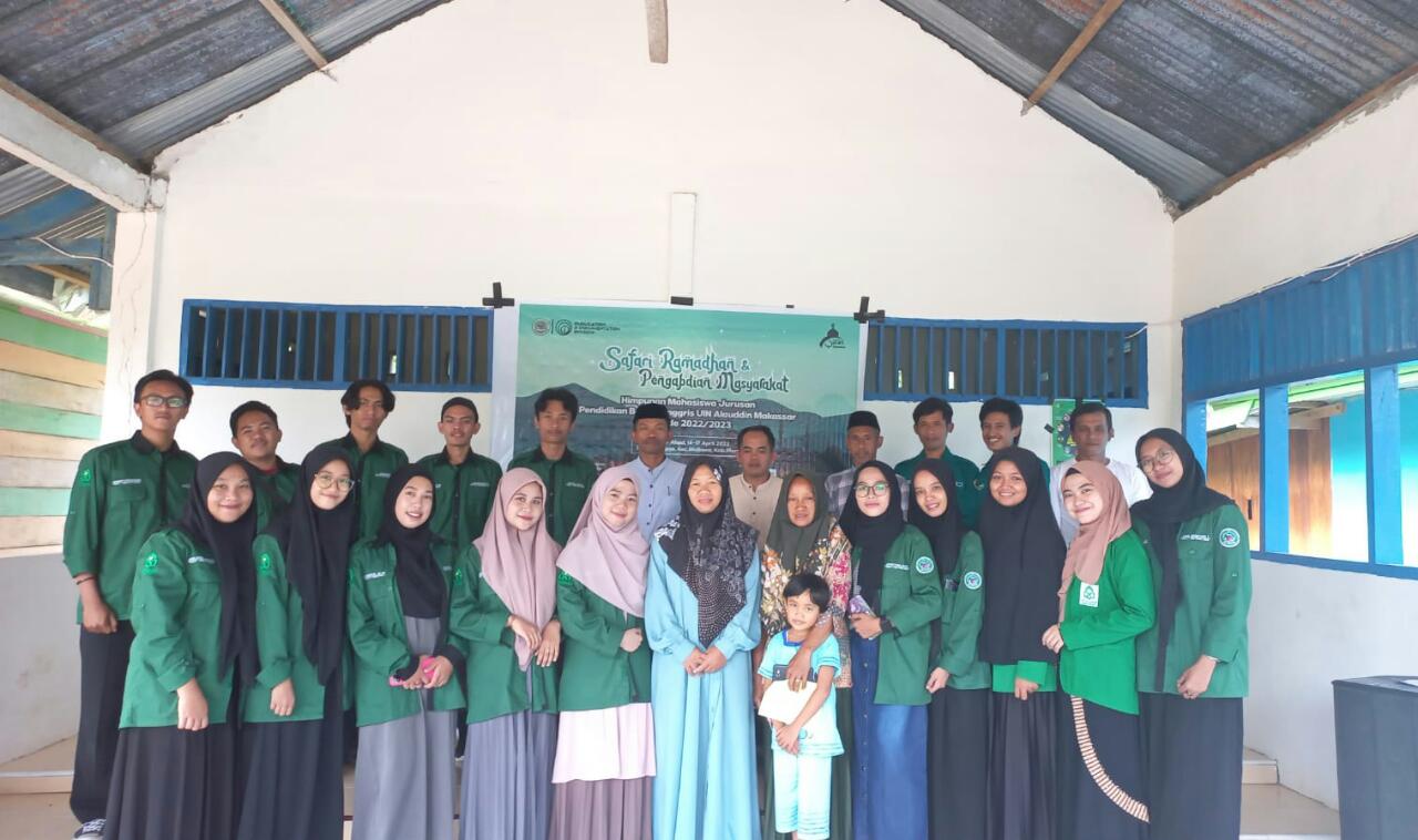 Gambar HMJ PBI UIN Alauddin Rajut Silaturahmi Melalui Safari Ramadan di Maros