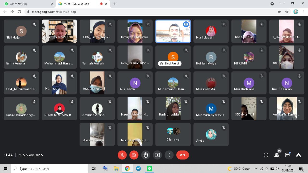 Gambar HMJ Pendidikan Biologi UIN Alauddin Gelar Sharing Session Beasiswa