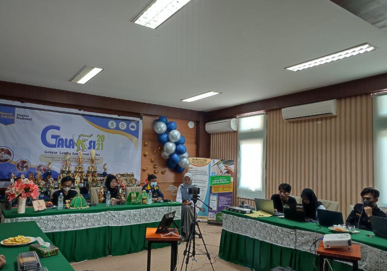Gambar HMJ Pendidikan Fisika UIN Alauddin Sukses Gelar Galaksi 2021 Tingkat Nasional