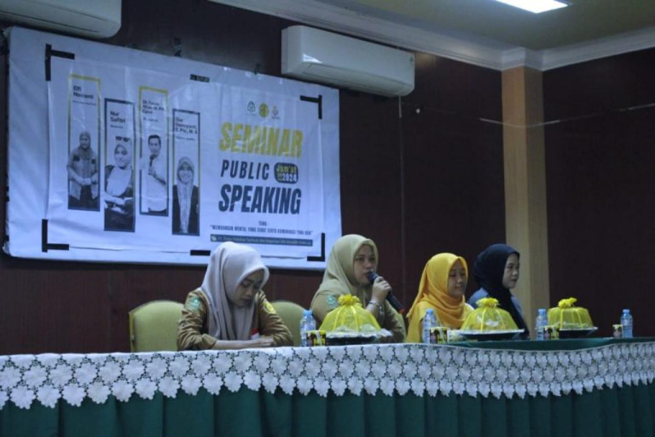Gambar HMJ PIAUD UIN Alauddin Makassar Perkuat Skill Komunikasi, Melalui Kegiatan Seminar.