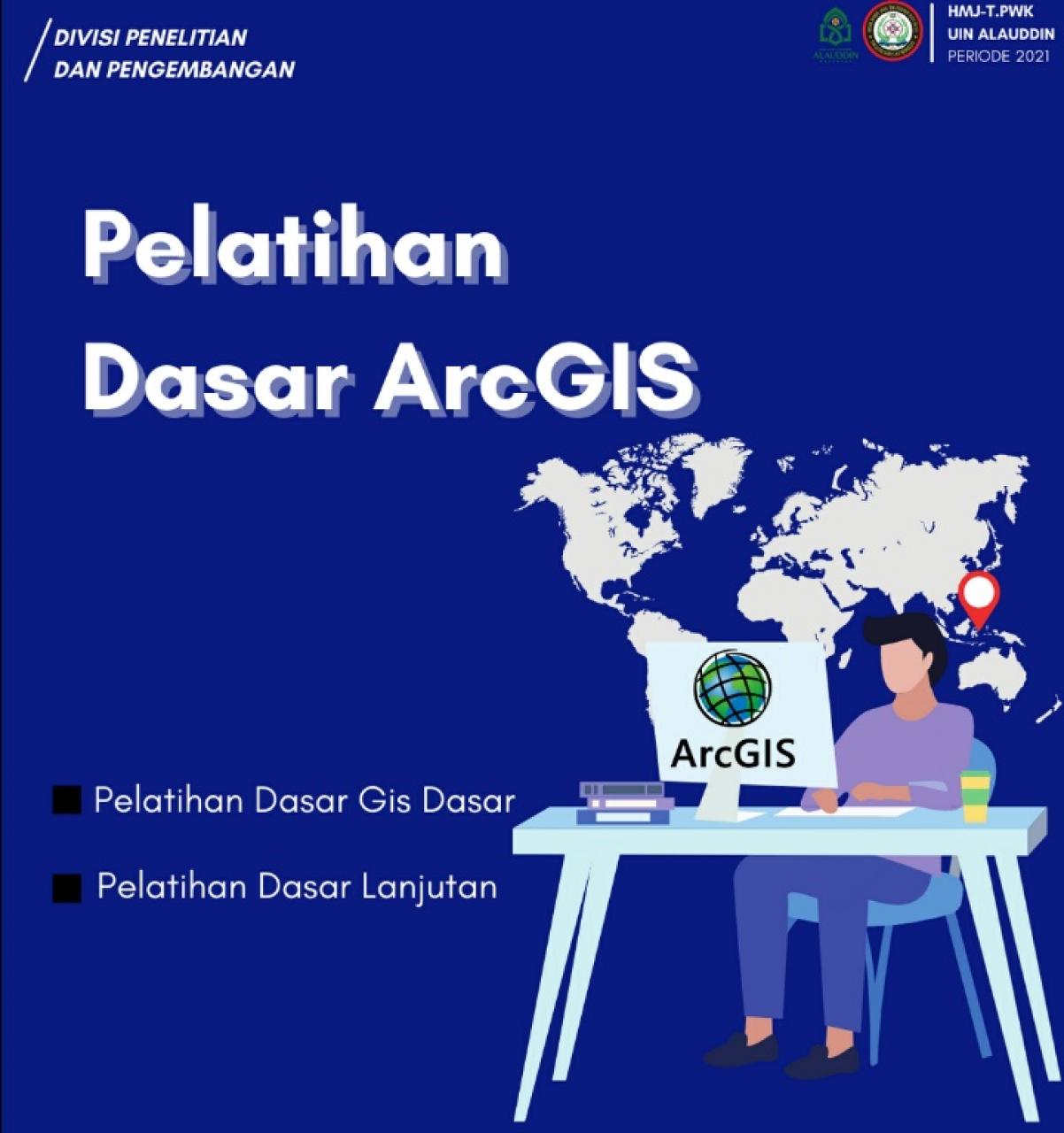 Gambar HMJ PWK UIN Alauddin Programkan Pelatihan ArcGIS
