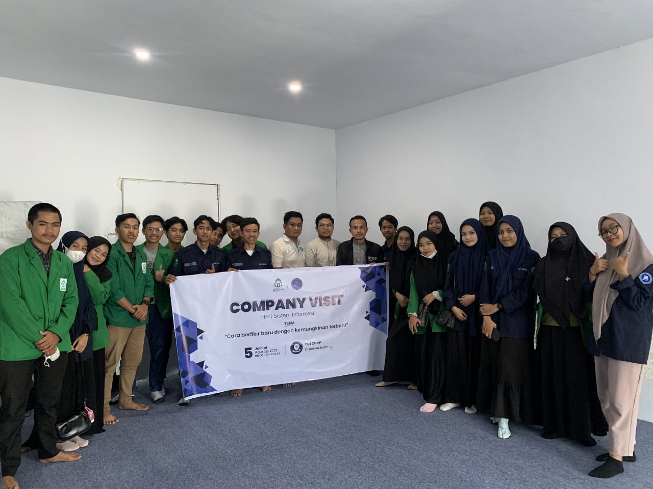 Gambar HMJ SI UIN Alauddin Laksanakan Company Visit di PT Yuscorp
