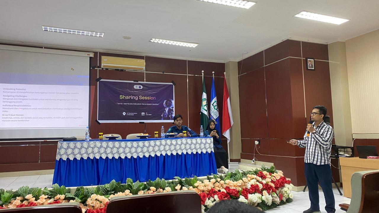 Gambar HMJ Sistem Informasi Bahas Kecerdasan Buatan melalui Sharing Session