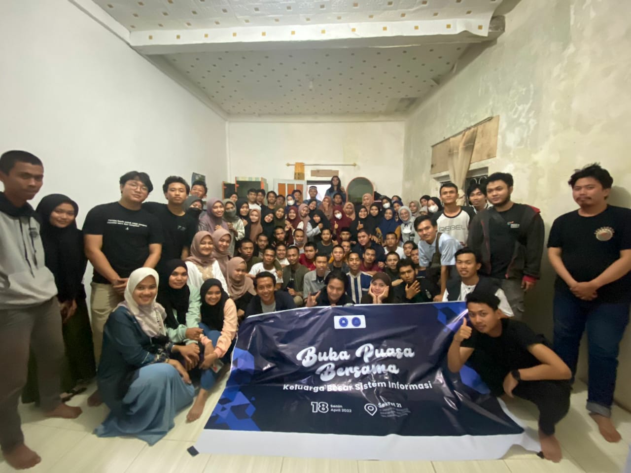 Gambar HMJ Sistem Informasi UIN Alauddin Rawat Silaturahmi Melalui Buka Puasa Bersama