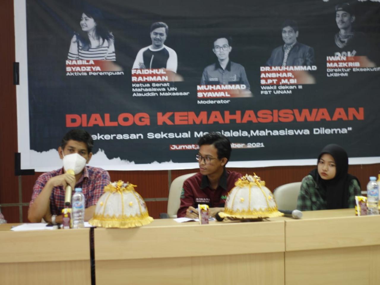 Gambar HMJ TI Gelar Dialog Kemahasiswaan Dengan Tajuk Kekerasan Seksual Di Dunia Kampus