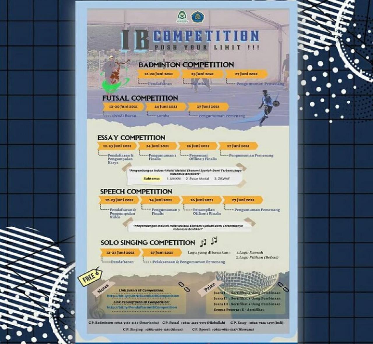 Gambar IB Competition HMJ PBS UIN Alauddin Representasikan Minat Mahasiswa