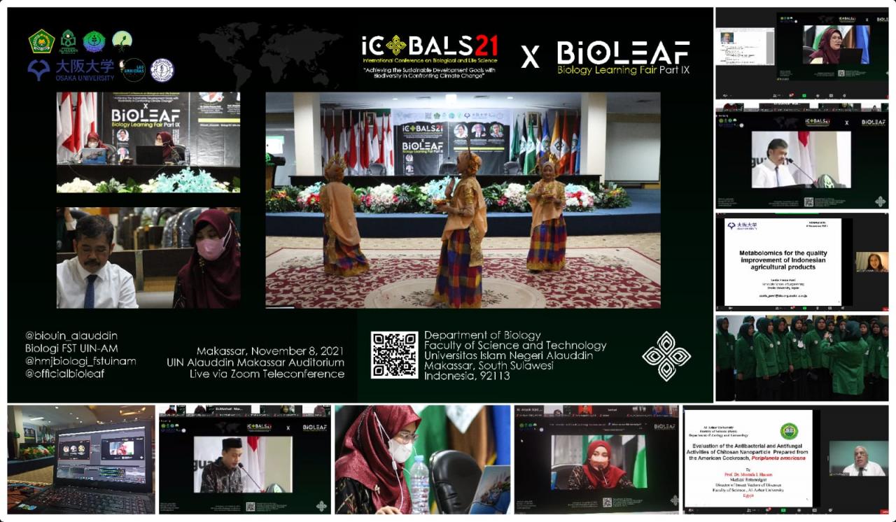 Gambar Icobals Biologi UIN Alauddin Dirancang Satukan Gagasan Peneliti Berstandar Internasional