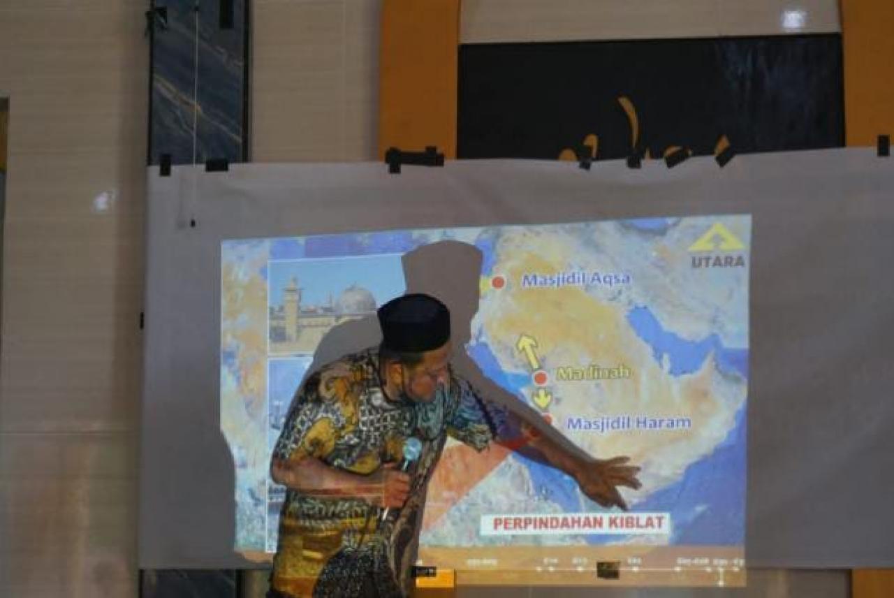 Gambar Ilmu Falak UIN Alauddin Gelar Verifikasi Arah Kiblat Sekaligus Sosialisasi Prodi