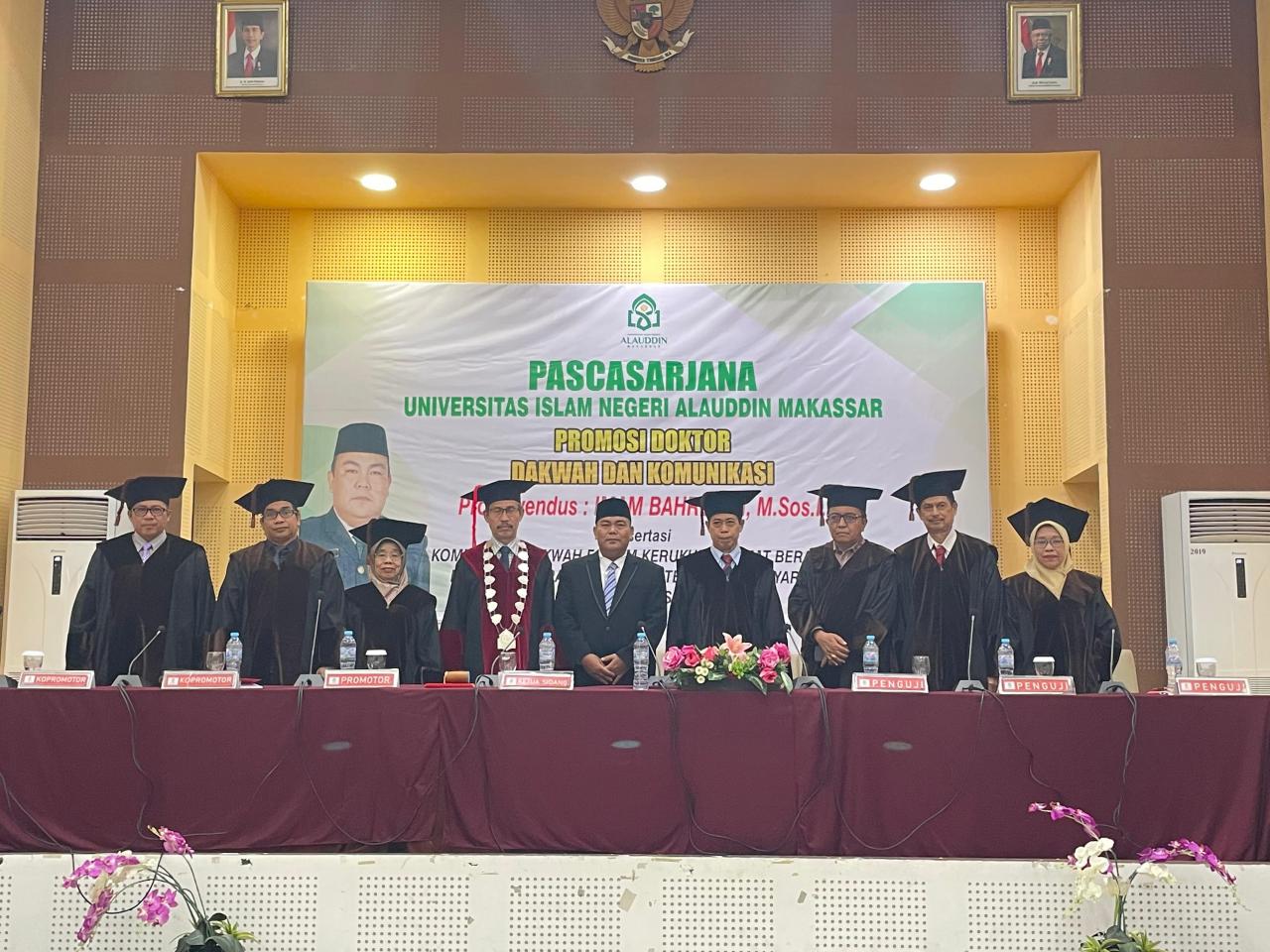 Gambar Imam Bahrodin Berhasil Raih Gelar Doktor Usai Kaji Komunikasi Dakwah FKUB