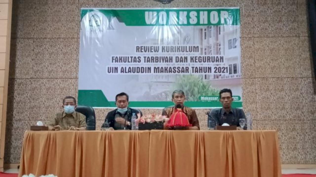 Gambar Implementasi MBKM, FTK UIN Alauddin Adakan Workshop Review Kurikulum