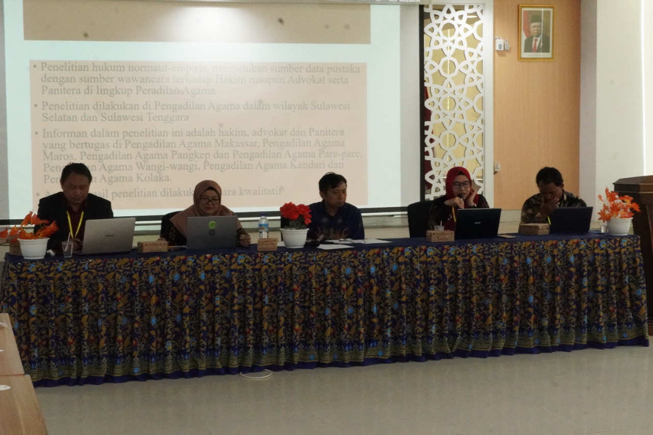 Gambar Jadi Pembicara AICIS 21, Dosen FSH UIN Makassar Kaji Digitalisasi Hukum PA