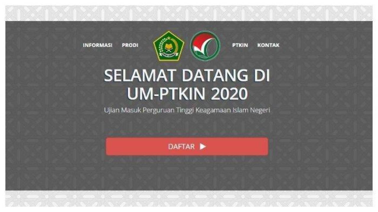 Gambar Jalur UM-PTKIN mulai dibuka: Login di um-ptkin.ac.id hingga 30 Juni 2020, Simak Ketentuan Umum