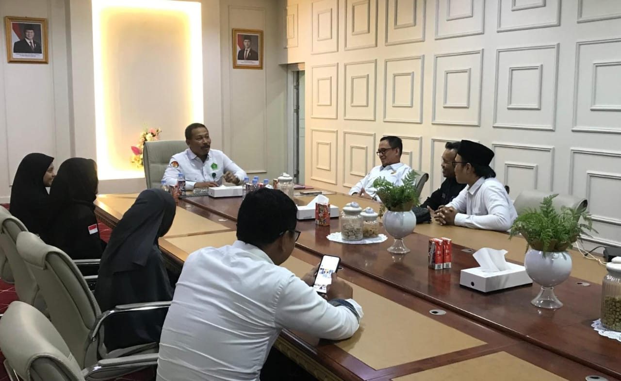 Gambar Jelang RAPIMNAS XII ITHLA 2025, Panitia Audiensi dengan Kepala Kanwil Agama Sulsel