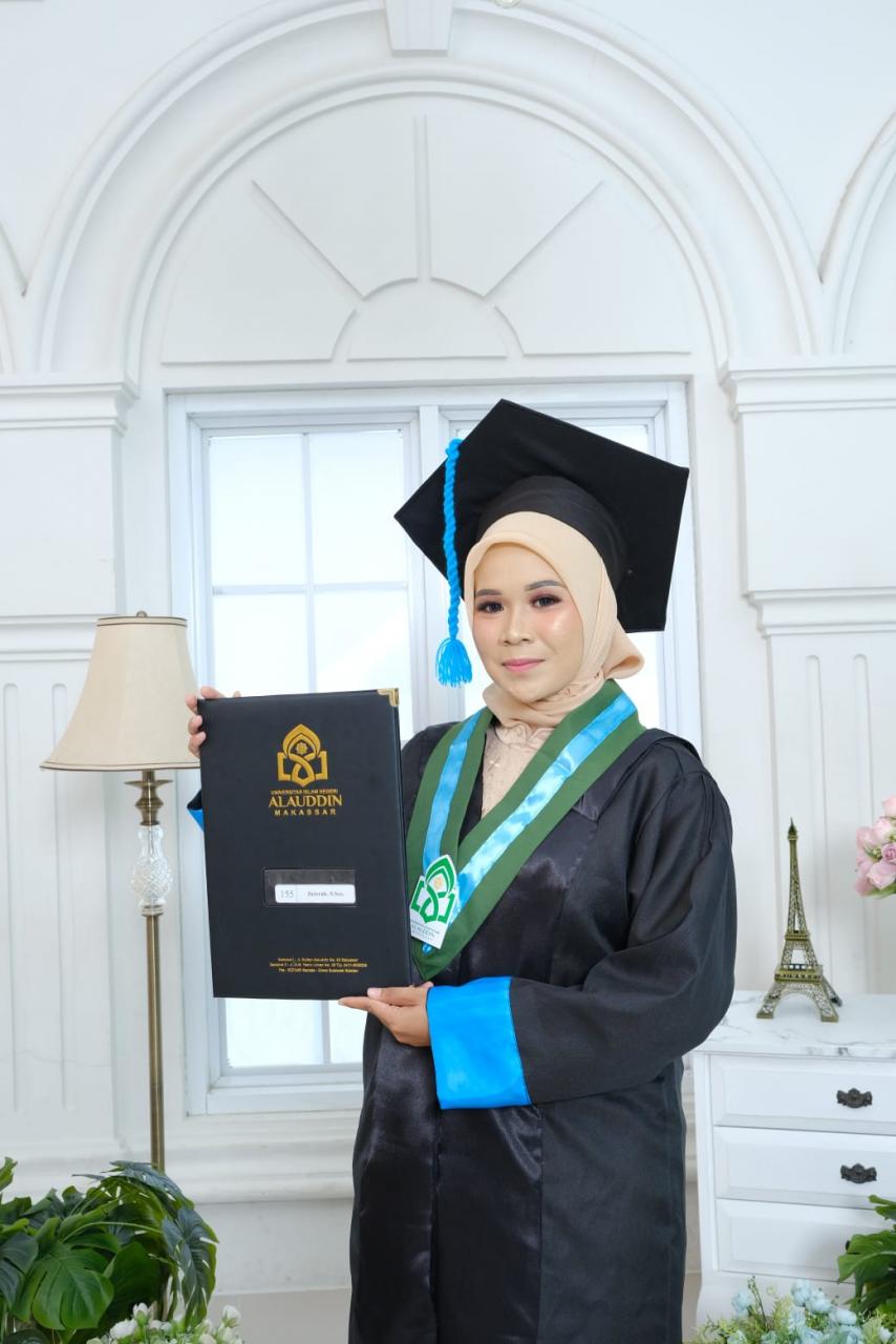 Gambar Jumrah, Angkatan Pertama Sekaligus Alumni Terbaik I HI FUF UIN Alauddin Makassar