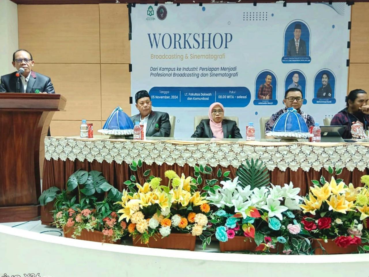 Gambar Jurnalistik UIN Alauddin Bekali Mahasiswa Profesional Broadcasting dan Sinematografi