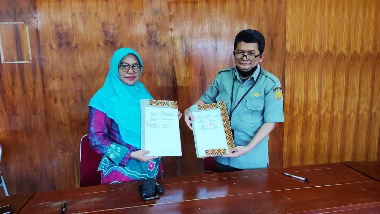 Gambar Jurusan BPI UIN Alauddin dan Polbantan Gowa Teken MoU